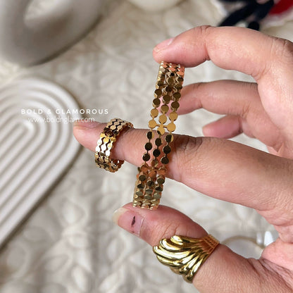 Cuff Bracelet & Ring | CBR001