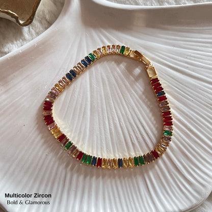 Zircon Bracelet | Multicolor