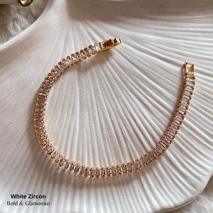 Zircon Bracelet | White