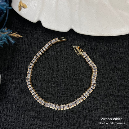 Zircon Bracelet | White