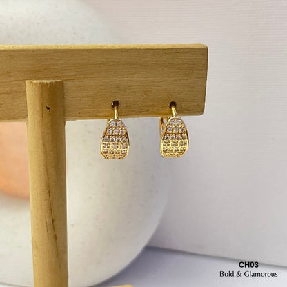 Zircon Hoop Earring | CH03