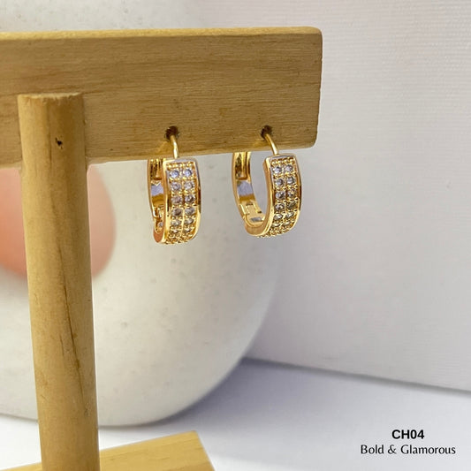 Zircon Hoop Earring | CH04