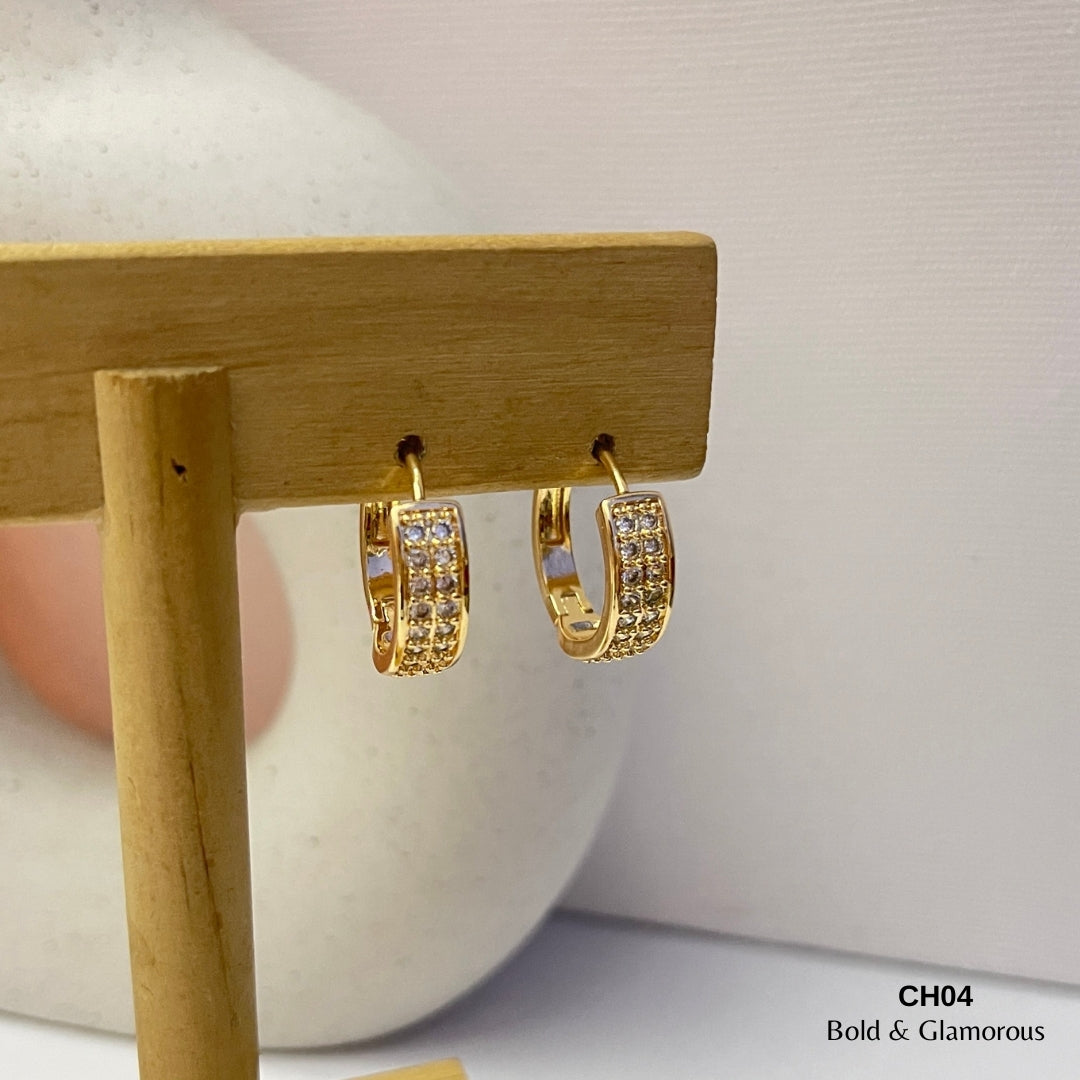 Zircon Hoop Earring | CH04