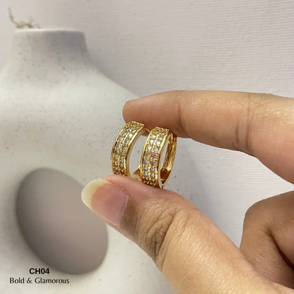 Zircon Hoop Earring | CH04