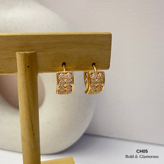 Zircon Hoop Earring | CH05