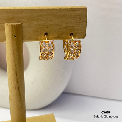 Zircon Hoop Earring | CH05