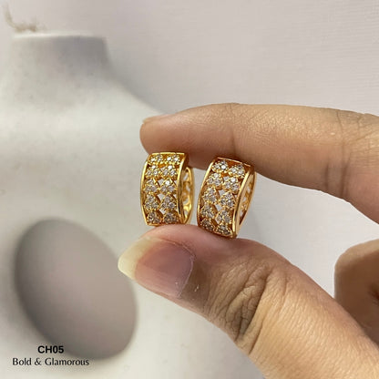 Zircon Hoop Earring | CH05