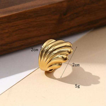 Statement Ring | SR182 | Gold