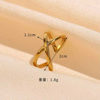 Statement Ring | SR187 | Gold