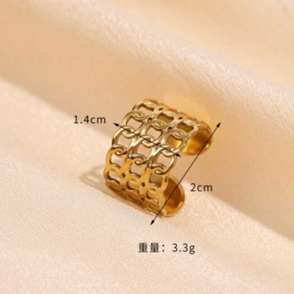 Statement Ring | SR183 | Gold