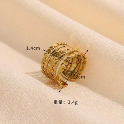 Statement Ring | SR188 | Gold