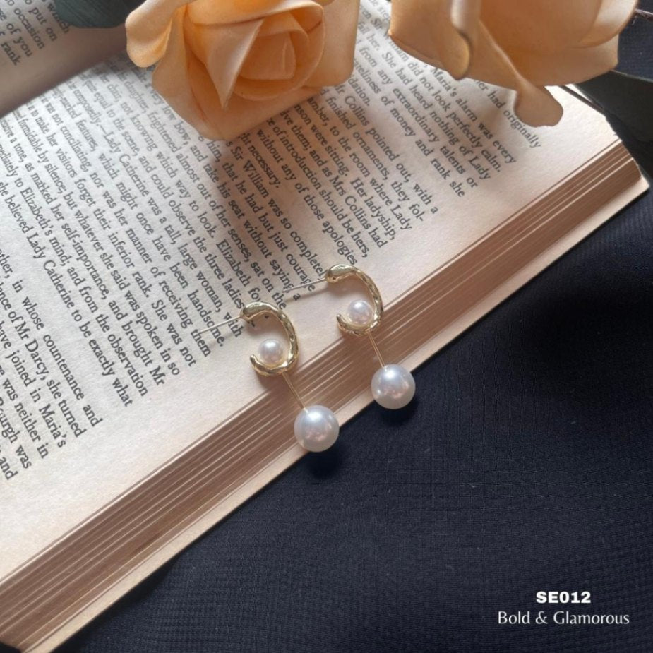 Minimalistic Pearl Earring | SE012