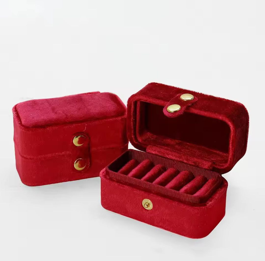 Mini Ring Box | MRB02 | Red