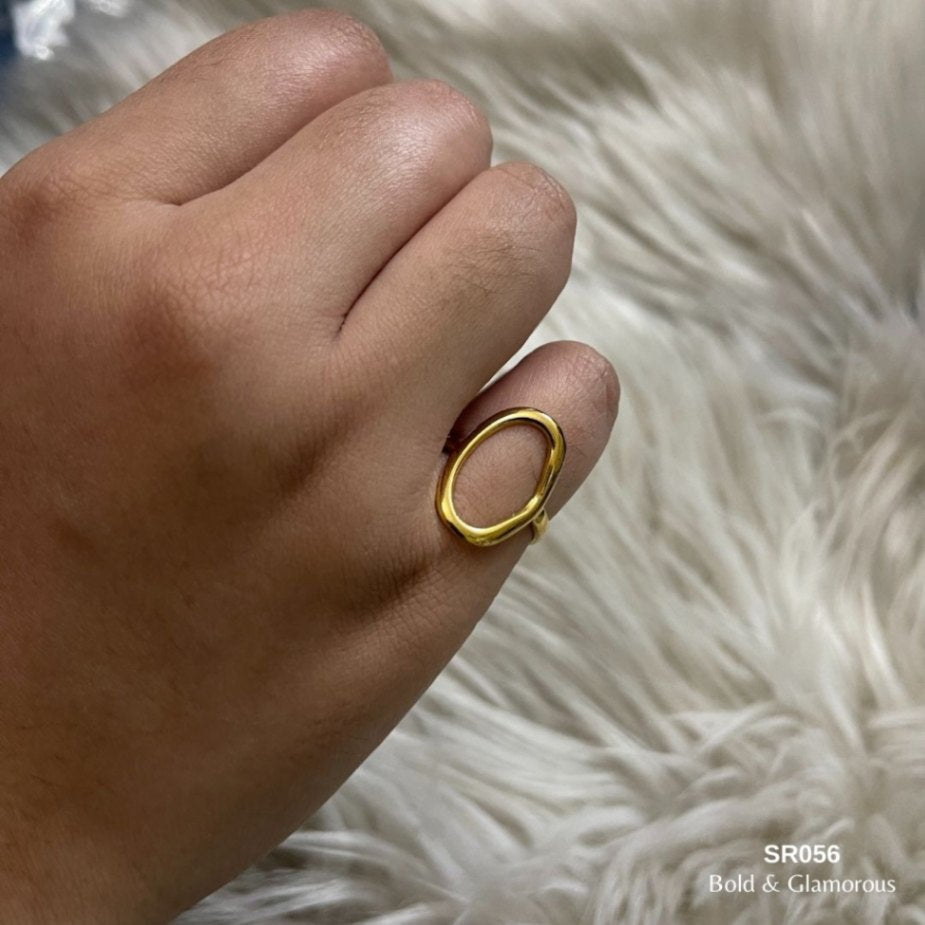 Statement Ring | SR056 | Gold