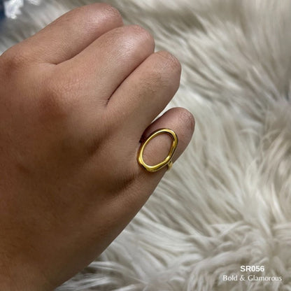 Statement Ring | SR056 | Gold
