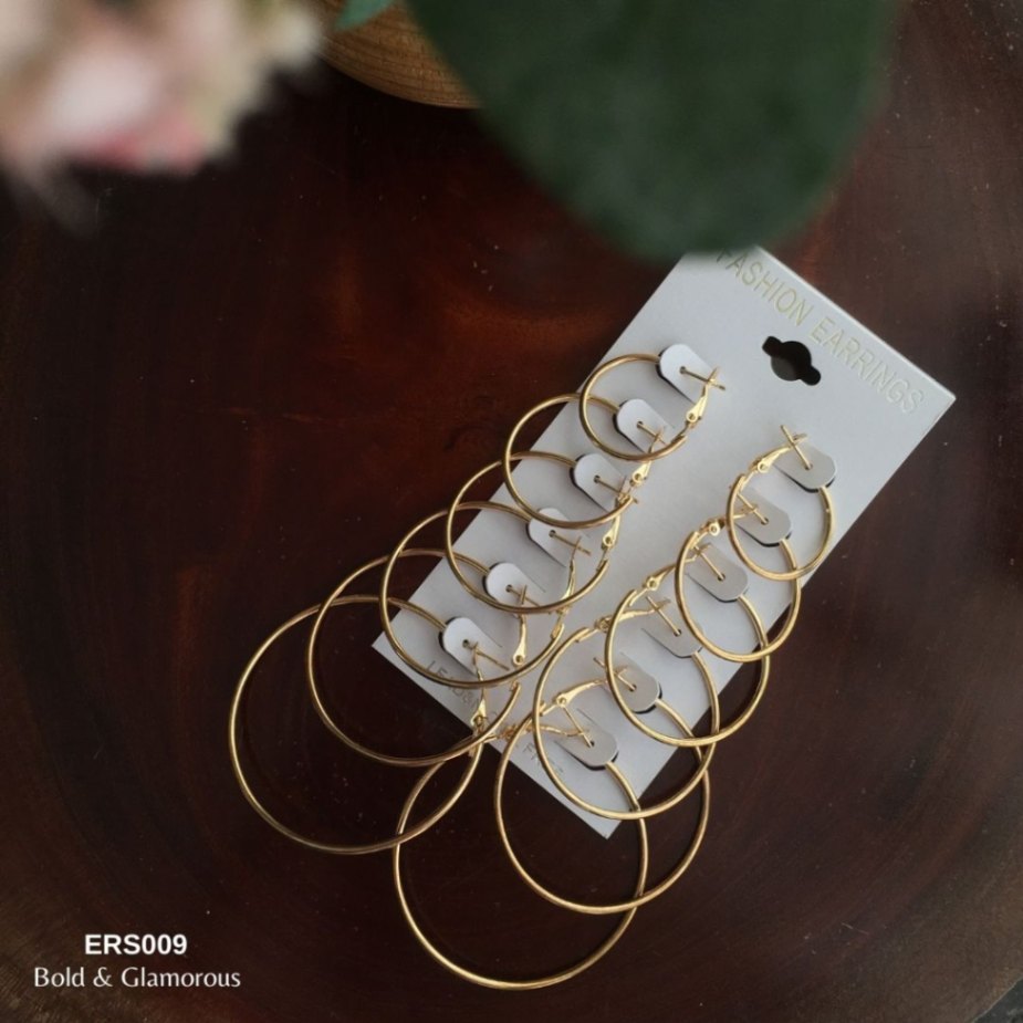 Earring Set | ERS009 | Gold