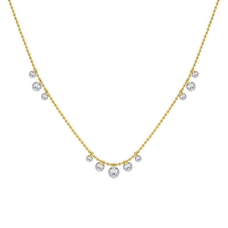 Necklace | SN130 | Stone Drop