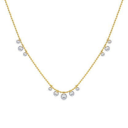 Necklace | SN130 | Stone Drop