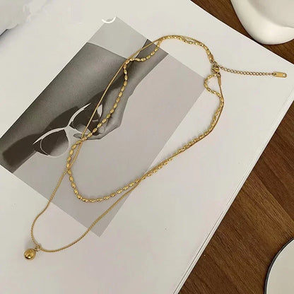 Necklace | SN122 | Layer Ball