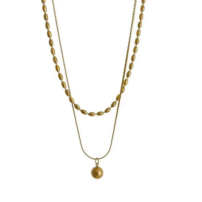Necklace | SN122 | Layer Ball