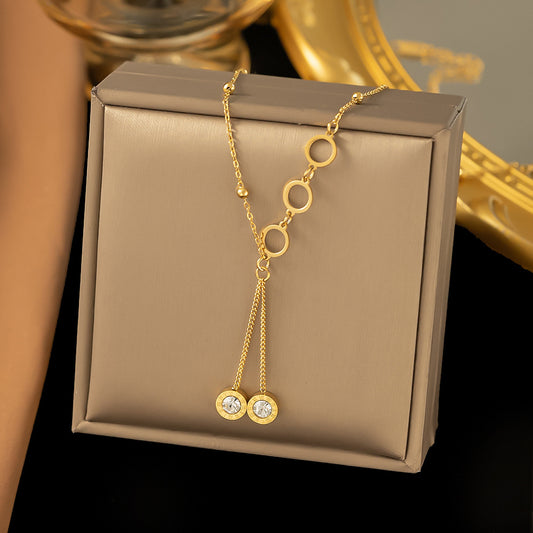 Necklace | SN123 | Roman Ring Tassel